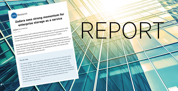 Three Takeaways from 451 Research Report on Zadara & Enterprise Storage as a Service