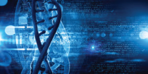 enterprise storage technology blue dna graphic