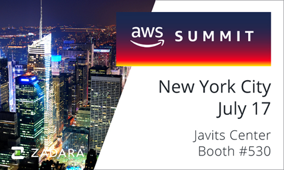 Meet Zadara at AWS Summit New York City on July 17th