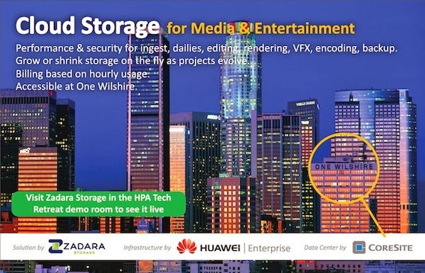 Next Gen Options for Massive Storage Needs – Zadara Storage at Hollywood Post Alliance Tech Retreat 2014