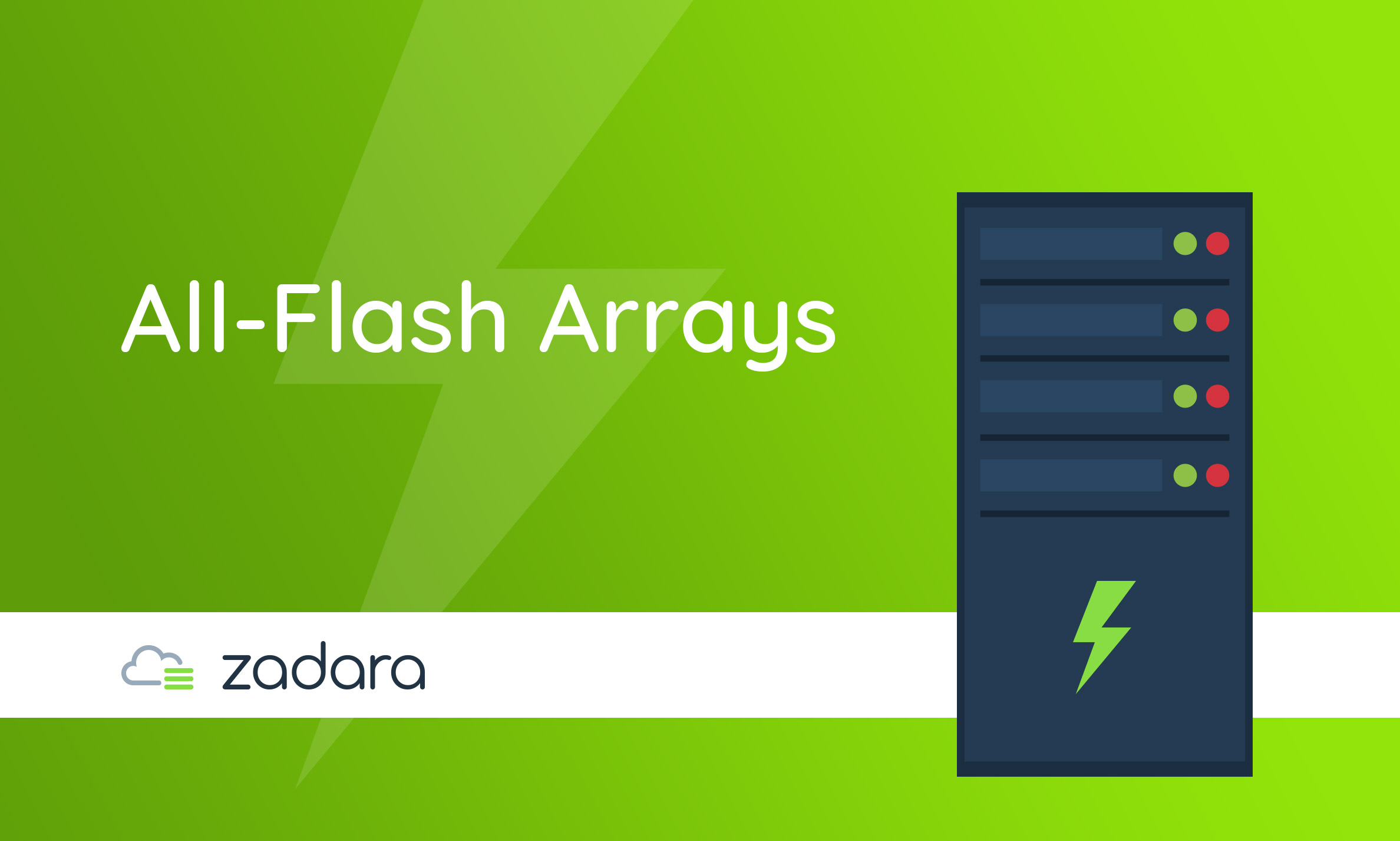 Zadara Adds All-Flash Arrays, Advanced Features to Its Service Offering