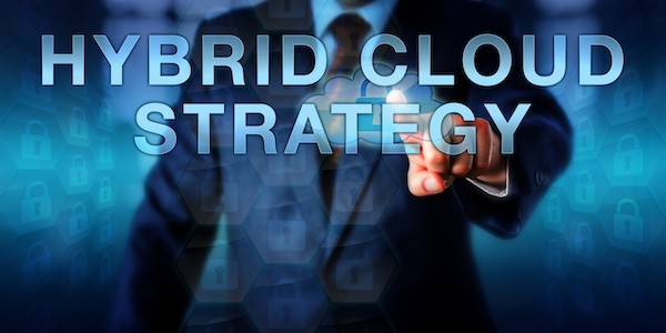 hybrid cloud strategy man in suit