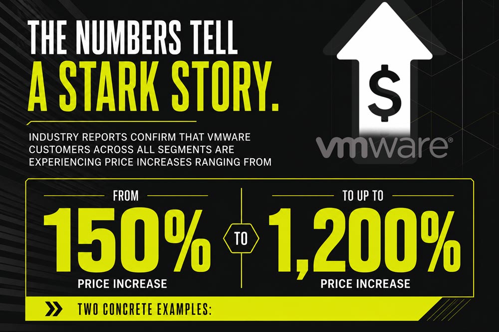 vmware increase price
