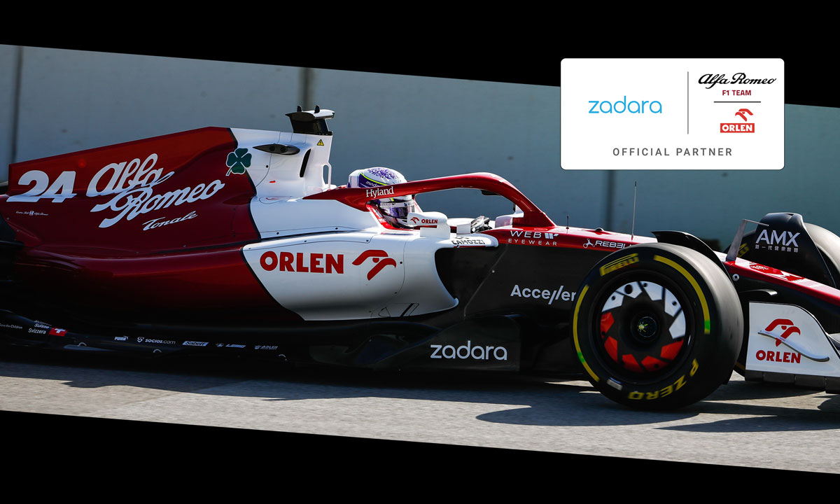 Alfa Romeo F1 Team ORLEN Selects Zadara as Official Cloud Supplier To Power a Second Season