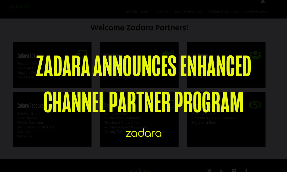 Zadara Announces Enhanced Channel Partner Program